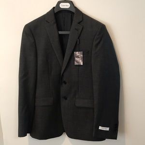 Men’s Calvin Klein wool blazer 36S NWT